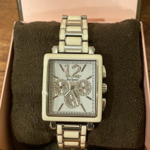 Vintage Y2K Juicy Couture White Watch - Picture 2 of 15